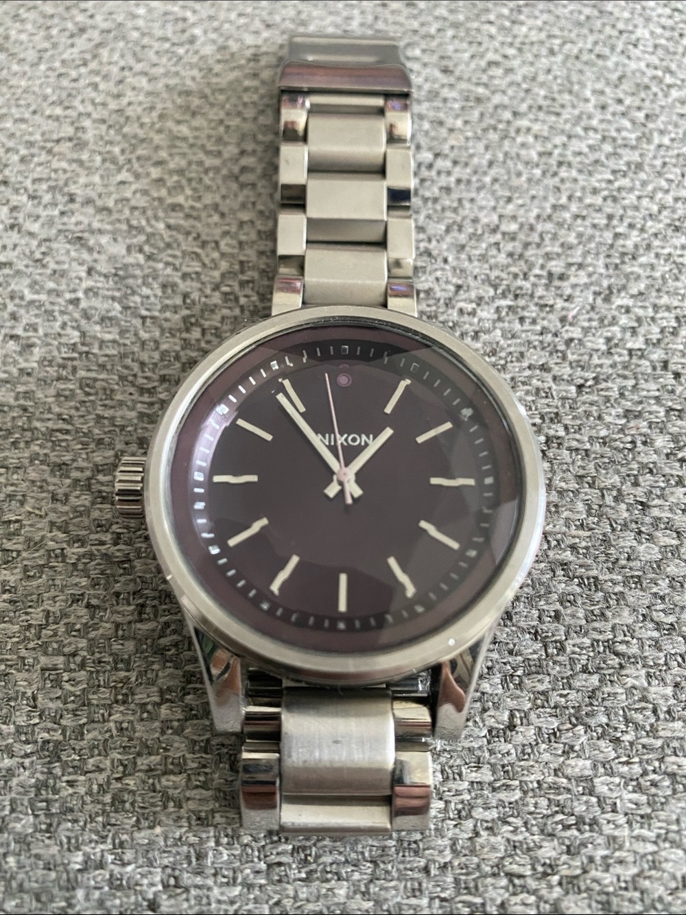 Nixon Facet 38 Purple Dial Ladies Watch